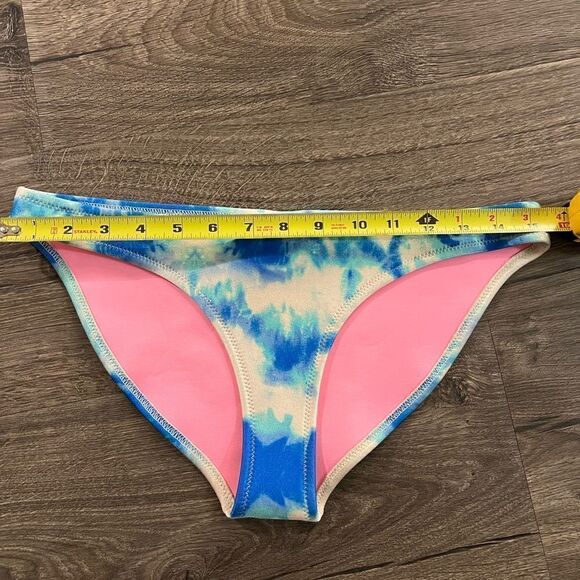 Triangl Blue Tie-Dye Bikini: Bibi-Mare size Large - Picture 6 of 7